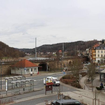 Elbtalblick Koenigstein Im Deutschen Haus Apartman Kültér fotó